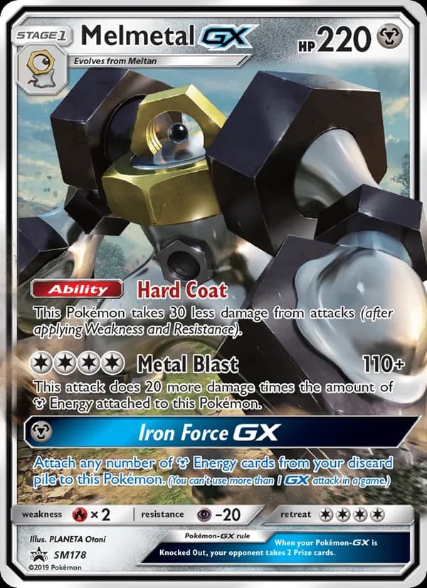 Melmetal GX card in English