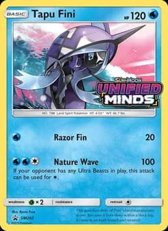 Tapu Fini card in English