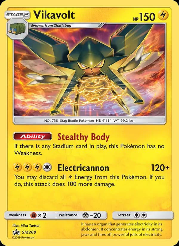 Vikavolt card in English