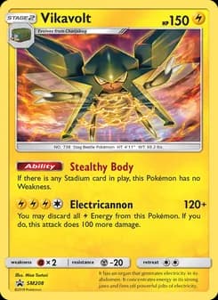 Vikavolt card in English