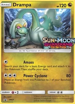 Drampa card in English
