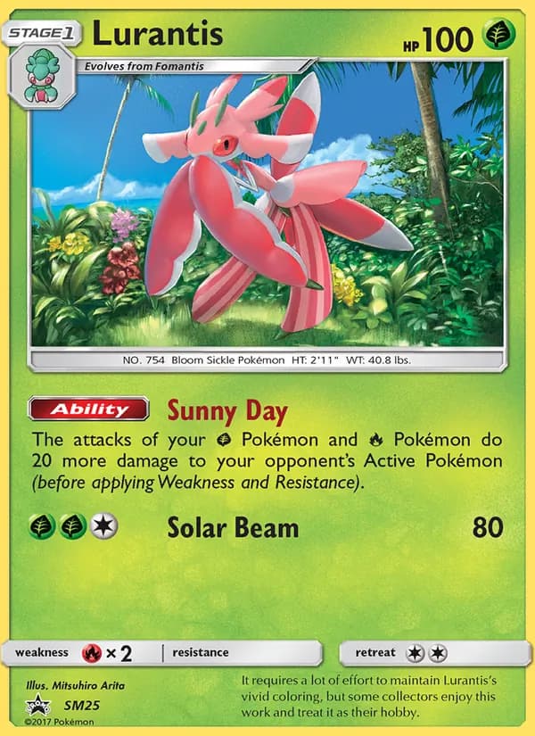 Lurantis card in English