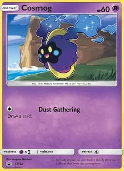 Cosmog card in English