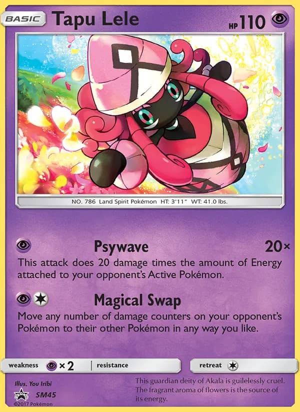Tapu Lele card in English