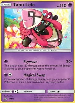 Tapu Lele card in English