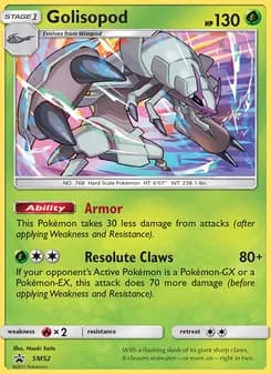Golisopod card in English