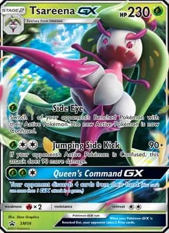 Tsareena GX card in English