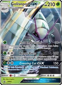 Golisopod GX card in English