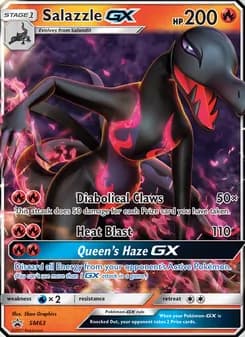 Salazzle GX card in English