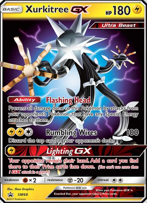 Xurkitree GX card in English