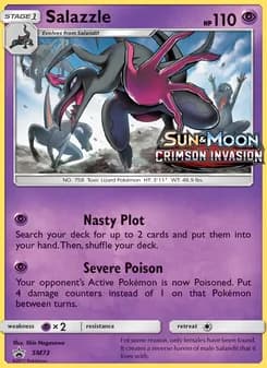Salazzle card in English