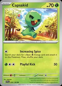 Capsakid card in English