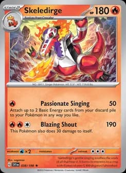 Skeledirge card in English