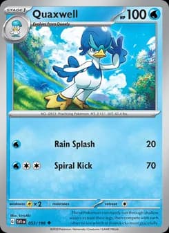 Quaxwell card in English