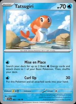 Tatsugiri card in English