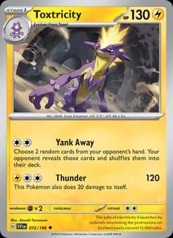 Toxtricity card in English