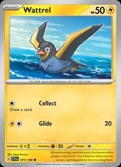 Wattrel card in English