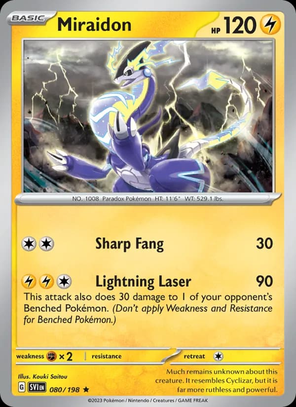 Miraidon card in English