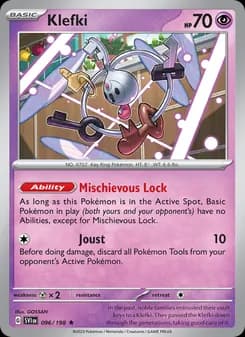 Klefki card in English