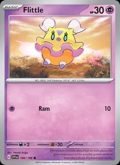Flittle card in English