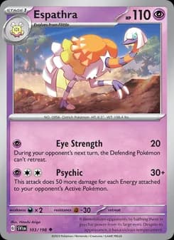 Espathra card in English