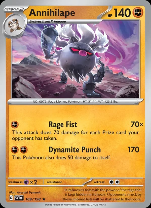 Annihilape card in English