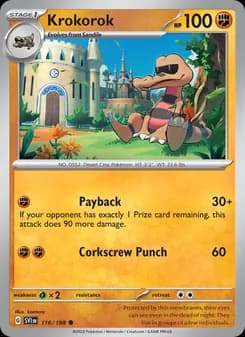 Krokorok card in English