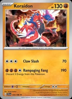 Koraidon card in English