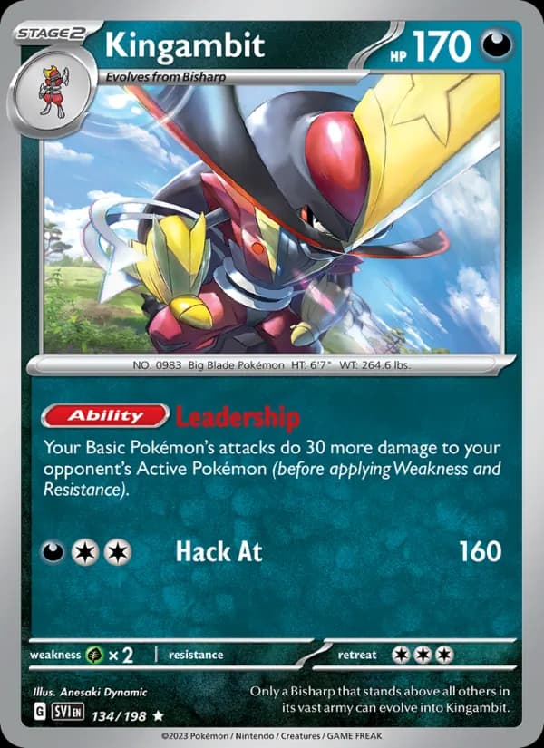 Kingambit card in English