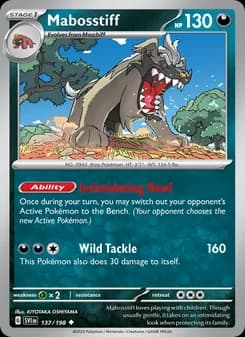 Mabosstiff card in English