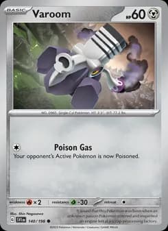 Varoom card in English