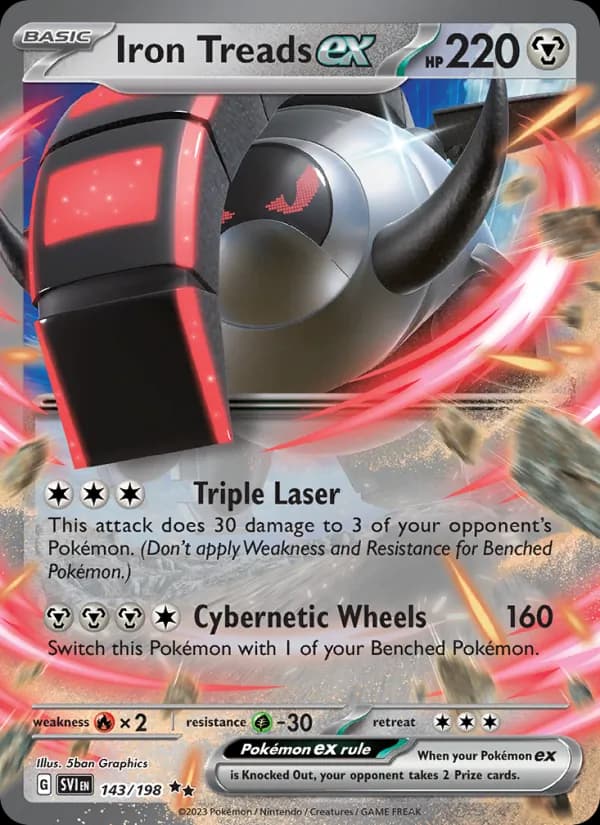 Iron Treads ex card in English