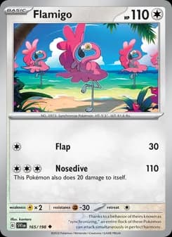 Flamigo card in English