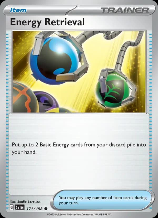 Energy Retrieval card in English