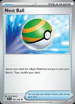 Nest Ball card in English