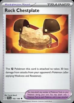 Rock Chestplate card in English