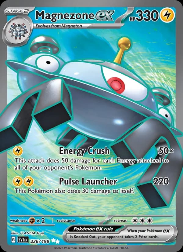 Magnezone ex card in English