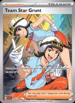 Team Star Grunt card in English