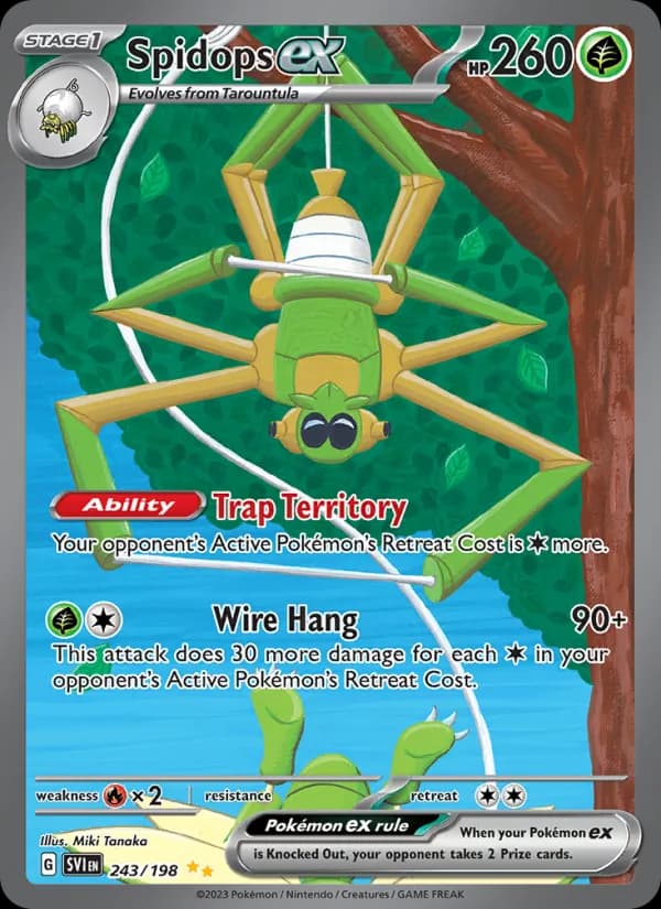 Spidops ex card in English