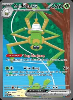 Spidops ex card in English