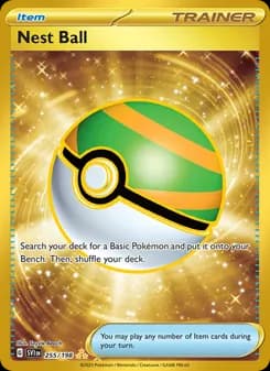 Nest Ball card in English