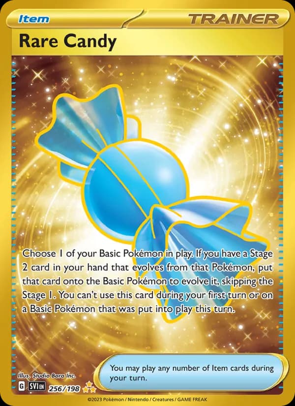 Rare Candy card in English