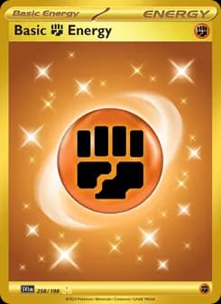 Basic Fighting Energy card in English