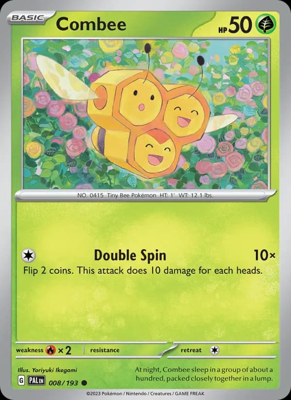 Combee card in English