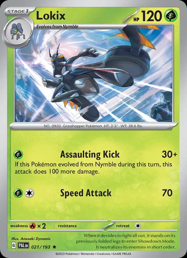 Lokix card in English