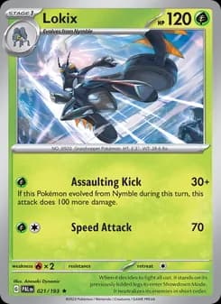 Lokix card in English