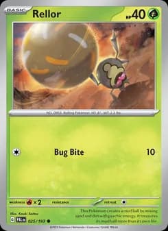 Rellor card in English