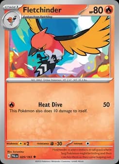 Fletchinder card in English