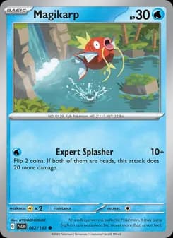 Magikarp card in English