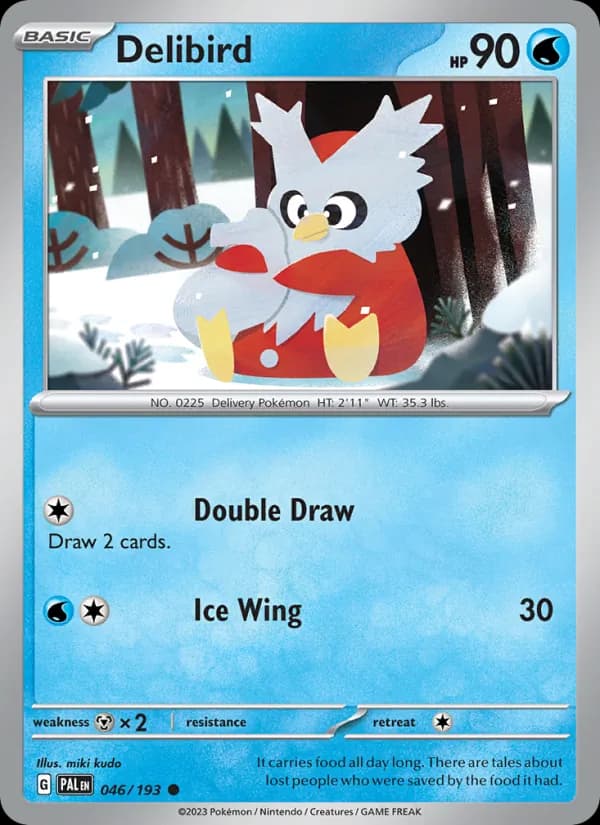 Delibird card in English